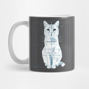 Puuurfect Blueprint: Decoding Nature's Cat-tastic Design Mug